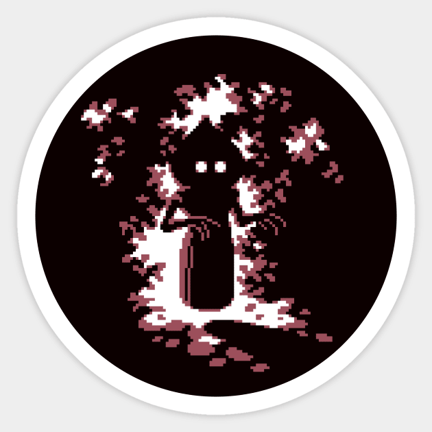 the flatwoods monster Sticker by brunopixels